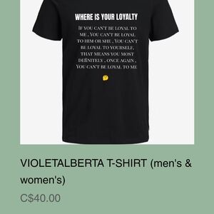 Black Graphic T-Shirt for Men